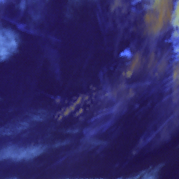 Thin semitransparent ice clouds